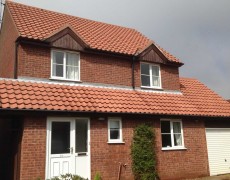 clean roof tiles after our jet wash team finished